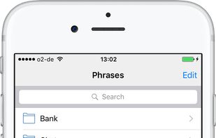iPhone App - Main program window 
