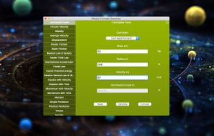 Physics Formulas Calculator screenshot 2