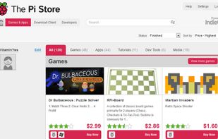 Pi Store screenshot 1