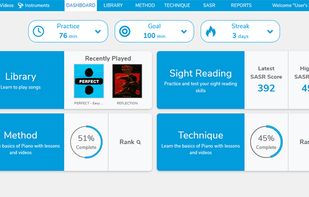 Piano Marvel screenshot 1