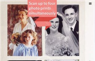 Scan photos: Pic Scanner lets you scan 4 old photos at a time