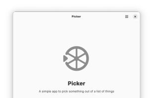 Picker screenshot 1