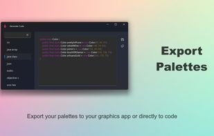 Export Palettes