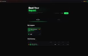 Bring your friends in private leagues, or join the fun public ones