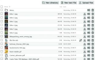 PicoDAV screenshot 1