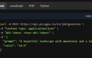 Picogen.io screenshot 1