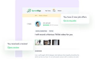 SproutGigs screenshot 1