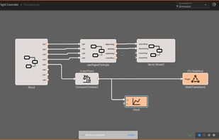 Aircraft flight controller diagram