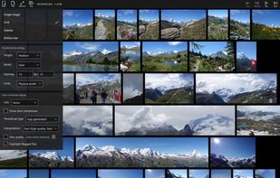 Thumbnail view (Pro version only)