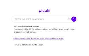 Picuki screenshot
