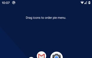 Pie Launcher screenshot 3