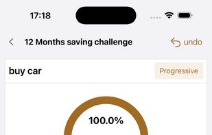 Piggy money - saving goals screenshot 1