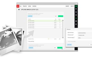 Photo-manager with Easy drag & drop uploader import IPTC/EXIF metadata to boost your workflow !