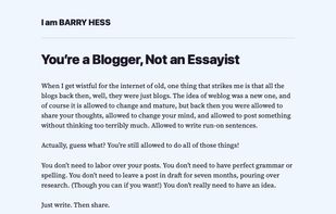 Posts and pages that look beautiful from day one.