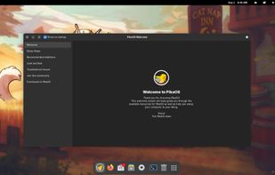PikaOS screenshot 1