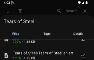 PikaTorrent screenshot 3