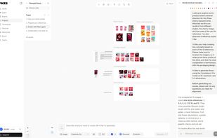 Multiplayer AI agent canvas for generaiton