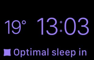 Pillow on the Apple Watch: Complications