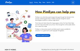 PimEyes screenshot 1