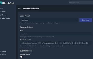 Pinchflat screenshot 1