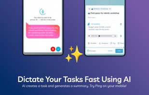 Dictate your tasks fast using AI