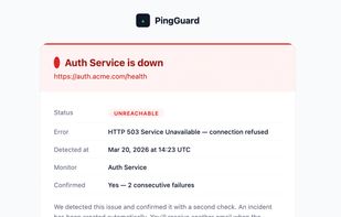PingGuard screenshot 1