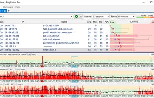 PingPlotter screenshot 1