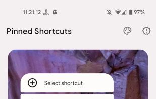 Pinned Shortcuts screenshot 1