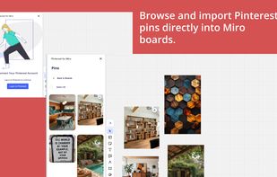 Pinterest for Miro screenshot 1