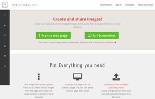 Screenshot of webpage.
