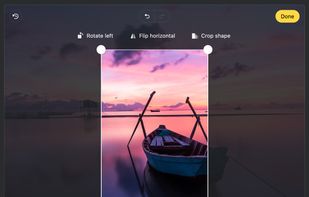 Pintura with horizontal navigation dark mode