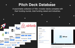Pitch Deck Database screenshot 1