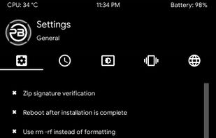 PitchBlack-Recovery screenshot 3