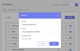 Pivalink screenshot 2