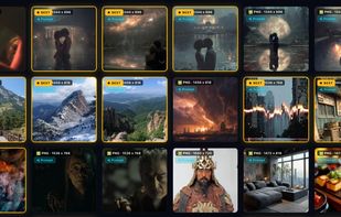 Instantly cull assets using Q (Best), W (Keep), and E (Delete) hotkeys across both thumbnail library and Quick Look modes.