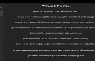 Pixa Voice screenshot 1