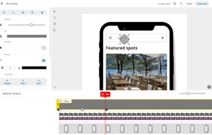 Use keyframe animation to create custom transitions