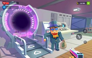 Pixel Combat: Zombie Games 3-D screenshot 1