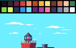 Pixel Studio for pixel art screenshot 1
