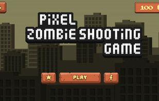 Pixel Zombie Shooting Game screenshot 1