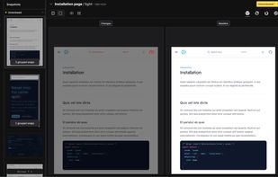 An example of our visual reviewer