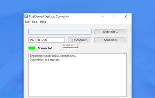 PixelServed Desktop Connector (on Windows)