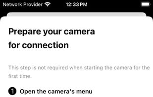 Guidelines to connect your camera to Pixely Controller app.