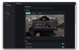 Customizable Chat Overlays
Panel, bubbles, or plain text. Toggle avatars, timestamps, and platform icons, adjust transparency and corners, or let each platform show up in its own color. Your OBS source updates as you go.
