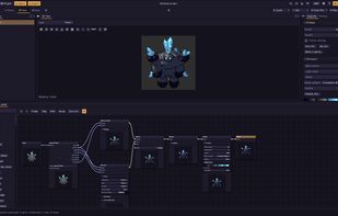 Style: build the pixel-art look from nodes