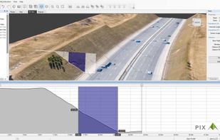 Pixpro GUI - measurements and calculations