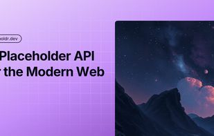 AI placeholder images from a plain image URL.
