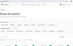 Explore Countries and Cities