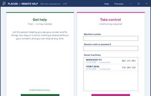 Placide Remote Help screenshot 1