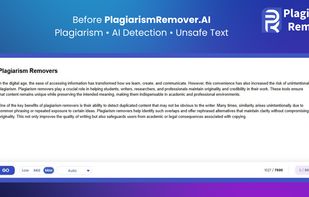 Plagiarism Remover screenshot 1